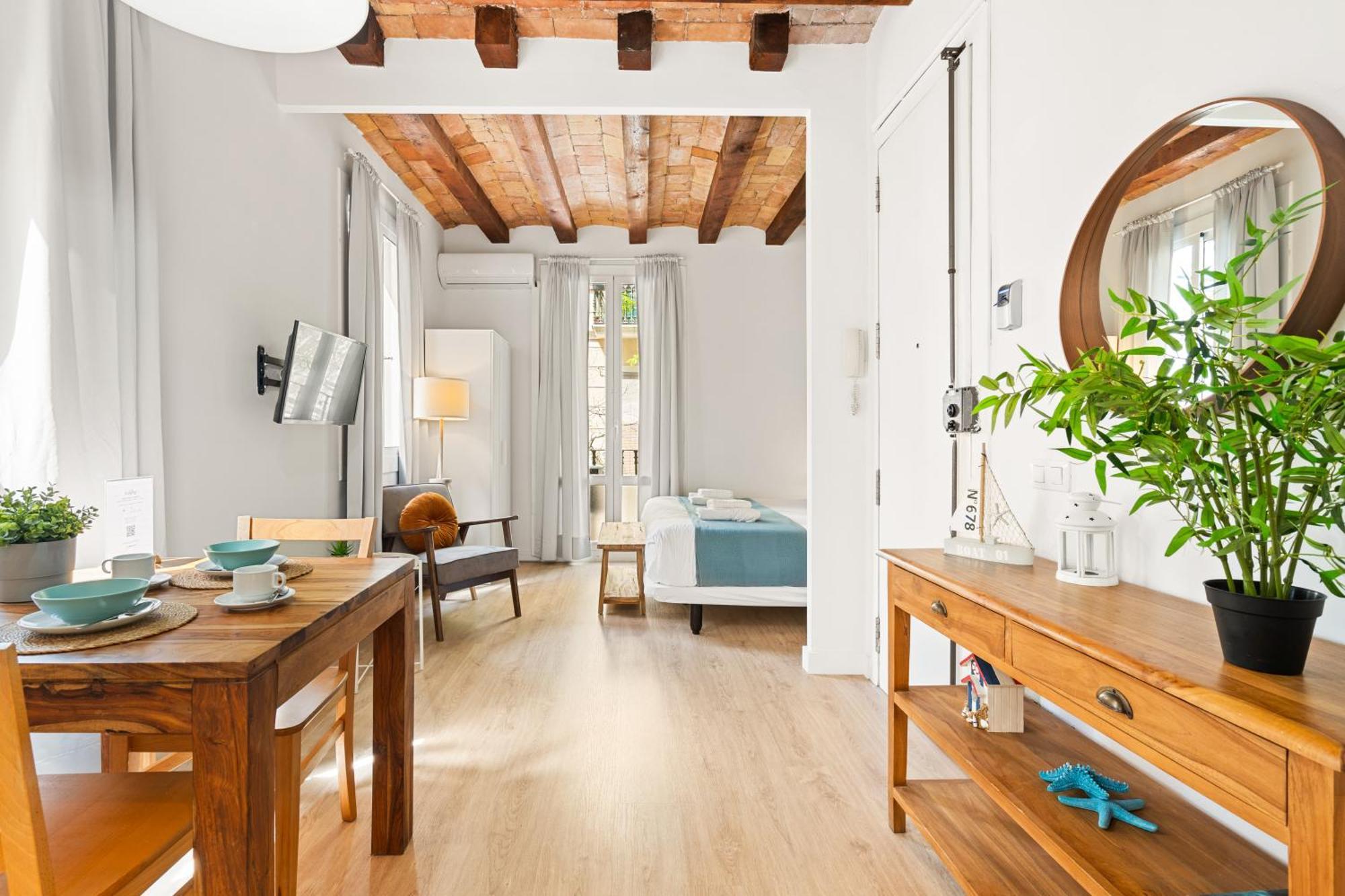 Lodging Apartments Barceloneta Beach Studio P2 外观 照片